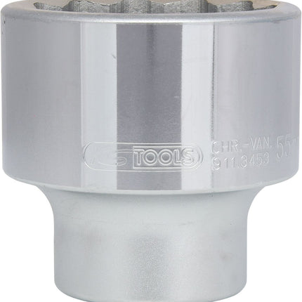 KS TOOLS 3/4" 12-kant-Stecknuss, kurz, 55 mm ( 911.3453 ) - Toolbrothers