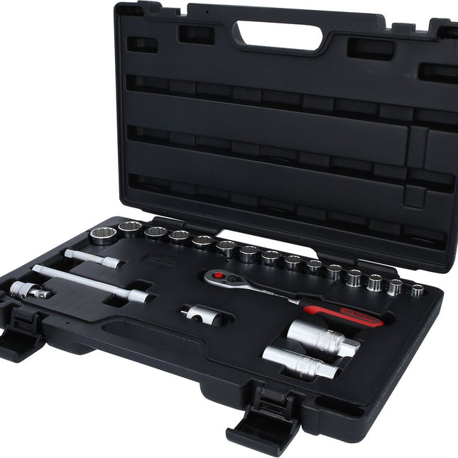 KS TOOLS 3/8" Steckschlüssel-Satz, 22-tlg ( 911.3995 ) - Toolbrothers