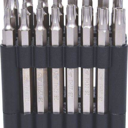 KS TOOLS 1/4" Bit-Satz, 75mm, 32-tlg mit Sicherheitsbits ( 911.7532 ) - Toolbrothers