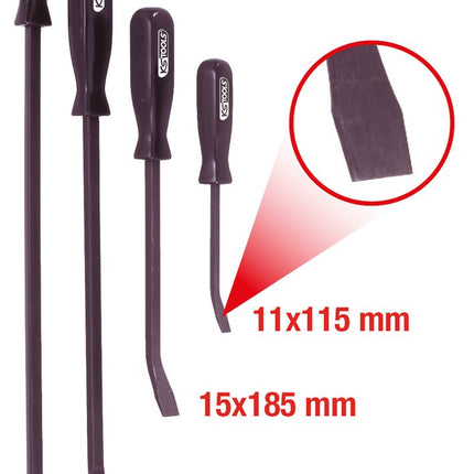 KS TOOLS Hebeleisen-Satz, 4-tlg ( 911.8100 ) - Toolbrothers