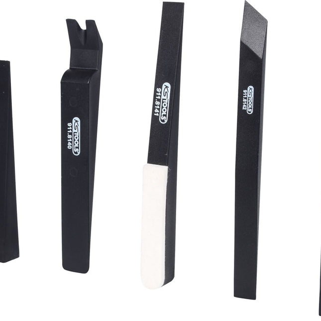 KS TOOLS Kunststoffkeil-Satz, 5-tlg schlagfest ( 911.8160 ) - Toolbrothers