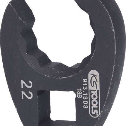 KS TOOLS 1/2' Chiave a forchetta ad innesto,poligonale, 22mm ( 913.1303 )