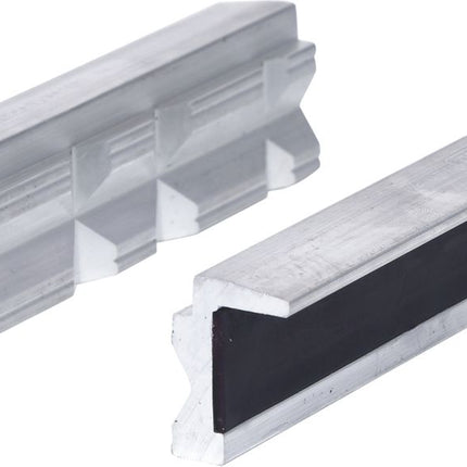 KS TOOLS Alu-Schraubstock-Schonbacken,140mm,Trapeznutzen ( 914.0087 ) - Toolbrothers