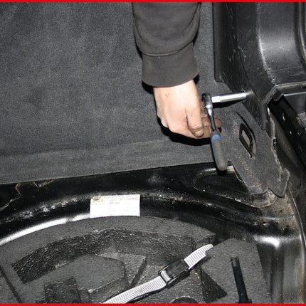 KS TOOLS 1/4" Sechskant-Stecknuss für Stoßfänger, 160mm ( 917.1423 ) - Toolbrothers