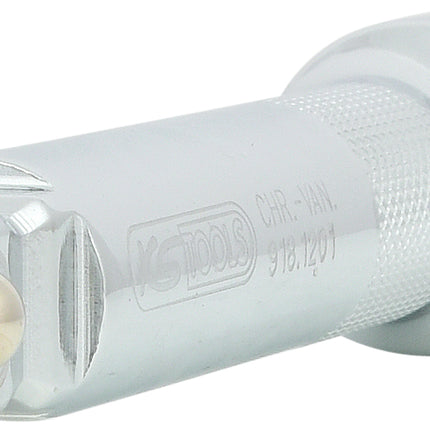 KS TOOLS 1/2" CHROMEplus Kipp-Verlängerung, 125mm ( 918.1201 ) - Toolbrothers