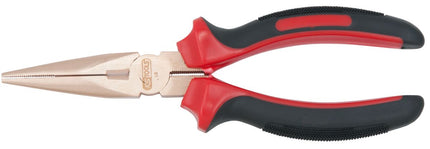 KS TOOLS BERYLLIUMplus Pinze a becchi semitondi 180 mm ( 962.0610 )