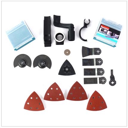 Makita DTM 51 Y1J X8 - 18 V Akku Multifunktions Werkzeug im Makpac + 1x 1,5 Ah Akku incl. 39 tlg. Zubehörset - Toolbrothers