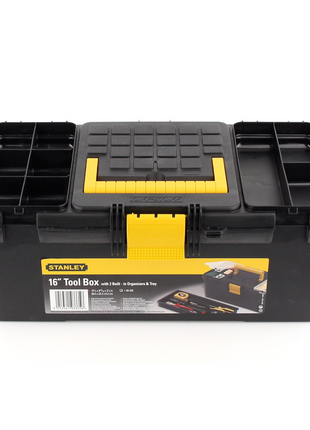 Stanley 16" Tool Box Werkzeug Koffer mit Organizer und Einlage 1-93-335 - Toolbrothers