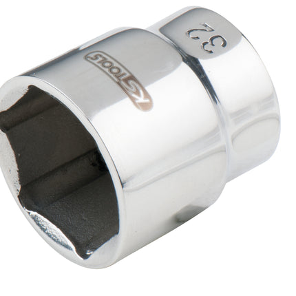 KS TOOLS EDELSTAHL 3/4" 6kant-Stecknuss, 17mm ( 964.3417 )