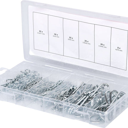 KS TOOLS Sortiment Federsplinte, 1,8x33 - 3,9x75, 150-tlg ( 970.0060 ) - Toolbrothers