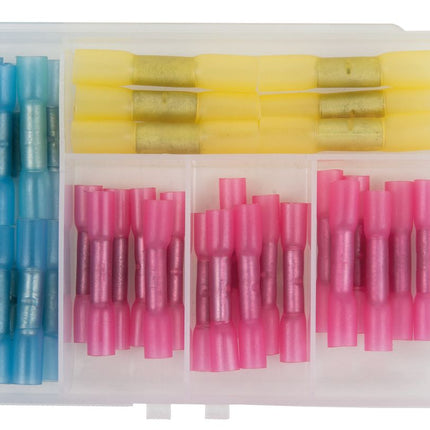 KS TOOLS Sortiment Stoßverbinder, isoliert, AWG22-16-AWG12-10, 36-tlg ( 970.0710 ) - Toolbrothers