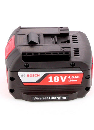 Bosch GAL 1830 W Professional Ladegerät wireless Charging + 2x Bosch GBA 4,0 Ah wireless charging Akku ( 1600A00C42 ) - Toolbrothers