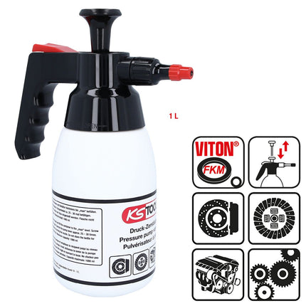 KS TOOLS Pumpsprühflasche für Bremsenreiniger, 1 l ( 150.8258 ) - Toolbrothers