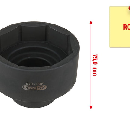 KS TOOLS Chiave per dadi dell'asse per ROR, 83mm ( 460.1015 )
