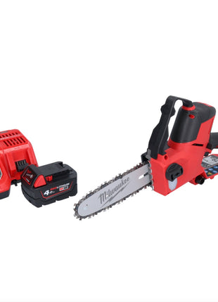 Sierra de podar a batería Milwaukee M18 FHS20-401 18 V 20 cm + 1x batería 4,0 Ah + cargador