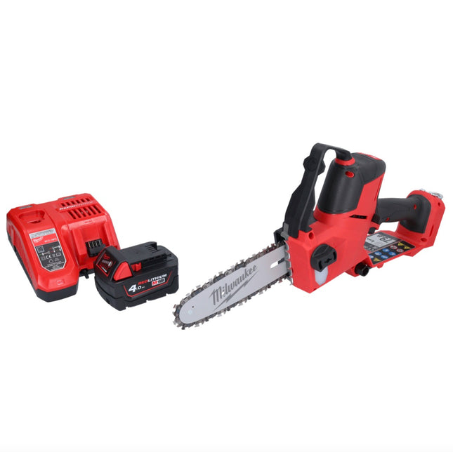 Sega per potatura a batteria Milwaukee M18 FHS20-401 18 V 20 cm + 1x batteria ricaricabile 4,0 Ah + caricatore