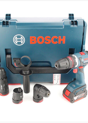 Bosch GSR 18 V-EC FC2 Akku Bohrschrauber in L-Boxx mit 1x GBA 6 Ah Akku und Bohrfutter GFA GEA GWA GHA FC2 - Toolbrothers