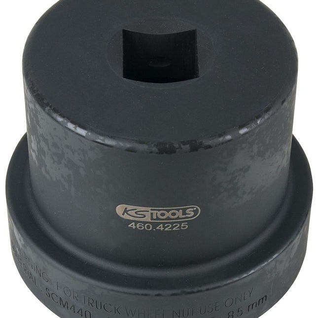 KS TOOLS 1" Achsmuttern-Schlüssel mit Führungsbund, 12-kant, 85 mm ( 460.4225 ) - Toolbrothers