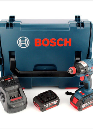 Bosch GDX 18 V-EC Professional 18 V  Akku Drehschlagschrauber in L-Boxx, Schnellladegerät und 2x GBA 6,0 Ah Akku - Toolbrothers