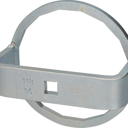 KS TOOLS 1/2" Ölfilterschlüssel für Hino, Ø 118 mm / 16 Flächen ( 460.4585 ) - Toolbrothers