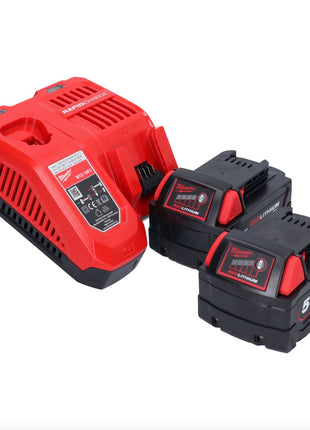 Milwaukee M18 FHS20-502 Akku Astsäge 18 V 20 cm + 2x Akku 5,0 Ah + Ladegerät - Toolbrothers