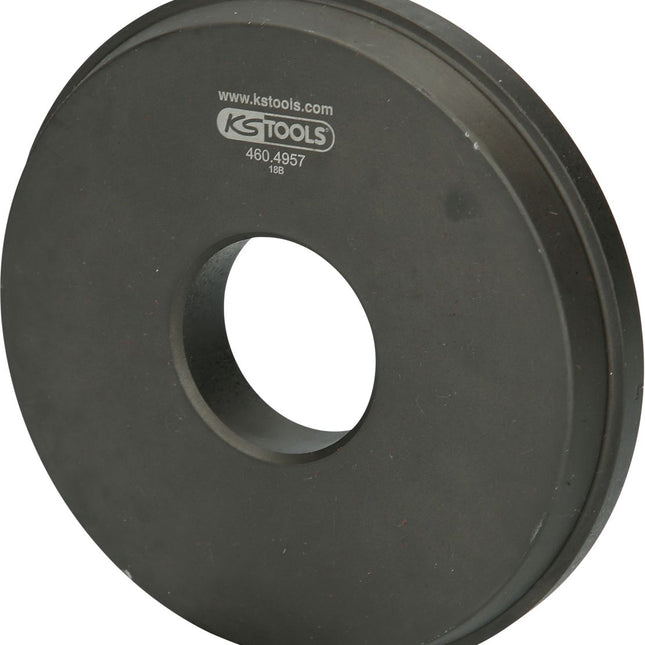 KS TOOLS Kegelrollenlager-Eindrückwerkzeug für BPW, Ø 123 mm ( 460.4957 ) - Toolbrothers