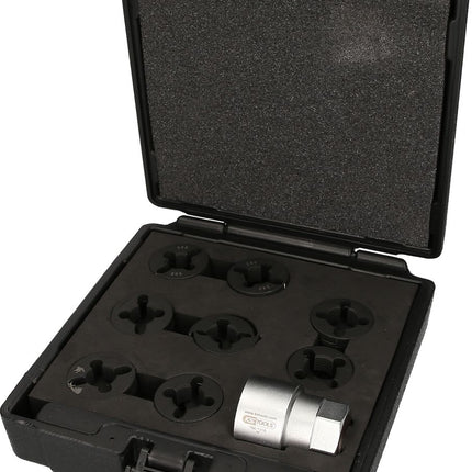 KS TOOLS Radbolzen-Gewindereparatur-Satz für NFZ, 9-tlg ( 460.5480 ) - Toolbrothers