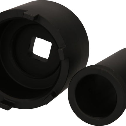 KS TOOLS Nutmuttern-Schlüssel-Satz mit Führungsrohr für Mercedes, Ø 75 mm , 2-tlg ( 460.5630 ) - Toolbrothers