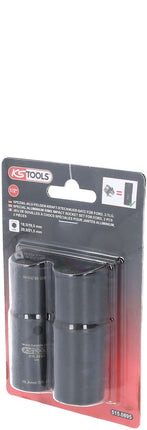 KS TOOLS 1/2" Spezial-Alu-Felgen-Kraft-Stecknuss-Satz für Ford, 18,5 / 19,5 / 20,5 / 21,5 mm, 2-tlg ( 515.0895 ) - Toolbrothers