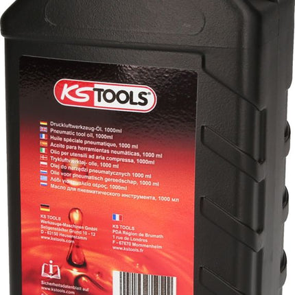 KS TOOLS Druckluftwerkzeug-Öl, 1000ml ( 515.3362 ) - Toolbrothers