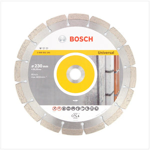 Bosch Disco diamantato Standard Universal 230 x 22,23 mm ( 2608602195 )