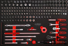 KS TOOLS 1/4'' Steckschlüssel-Satz in Schaumstoffeinlage, 169-tlg ( 811.0169 )