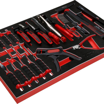 KS TOOLS Zangen- / Hammer- / und Meißel-Satz, 23-tlg ( 811.1023 ) - Toolbrothers