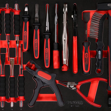 KS TOOLS Zangen- / Hammer- / und Meißel-Satz, 23-tlg ( 811.1023 ) - Toolbrothers