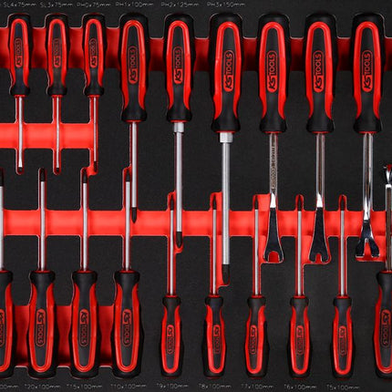 KS TOOLS Schraubendreher-Satz in Schaumstoffeinlage, 33-tlg ( 813.0033 ) - Toolbrothers