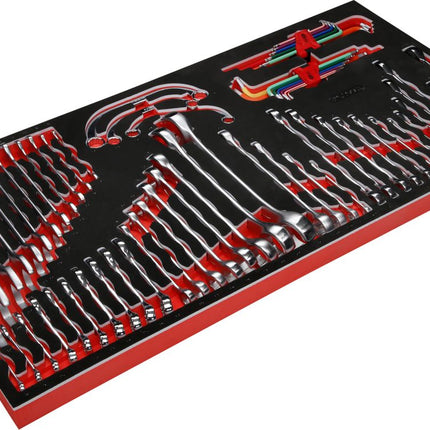 KS TOOLS Serie di chiavi per viti nell'inserto in schiuma, 68 pz ( 813.0068 )