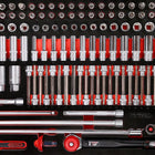 KS TOOLS 3/8'' Steckschlüssel-Satz in Schaumstoffeinlage, 165-tlg ( 813.0165 )