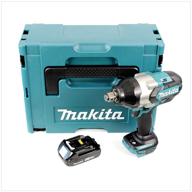 Makita DTW 1001 Y1J Akku Schlagschrauber 18V 3/4“ 1050Nm Brushless + 1x Akku 1,5Ah + Makpac - ohne Ladegerät - Toolbrothers