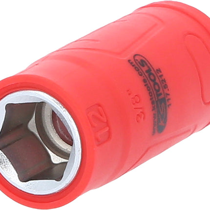 KS TOOLS 3/8" Isolierte Stecknuss, 12mm ( 117.5212 ) - Toolbrothers