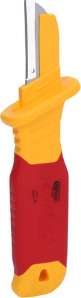 KS TOOLS Dispositivo di misura per cavi con isolamento di protezione e lama diritta, 200 mm ( 117.5602 )