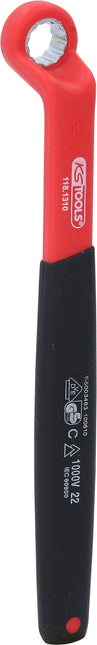 KS TOOLS Chiave poligonale isolata, piegata, 10 mm ( 118.1310 )