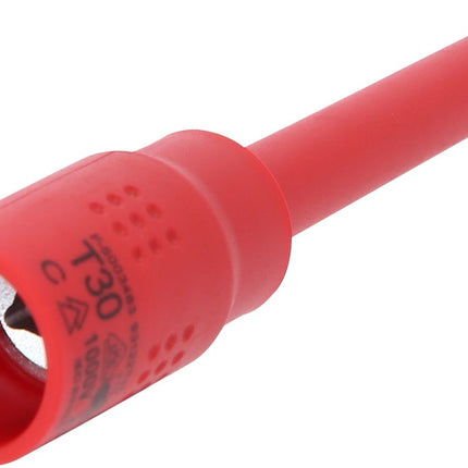 KS TOOLS Bussola a inserto isolata da 3/8'Torx, T30, 122 mm ( 118.3825 )