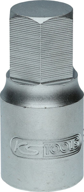 KS TOOLS Bussola 3/8' per cambio olio, per viti a esagono incassato, 14 mm ( 150.9127 )