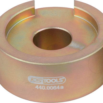 KS TOOLS Montage-Gegenhalteplatte VW / Audi / Seat / Skoda, Ø 64 mm ( 440.0064A )