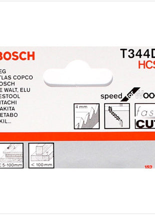 Bosch T 344 D Stichsägeblätter Special for Wood 15 Stk. 152 mm ( 2608637944 ) - Toolbrothers