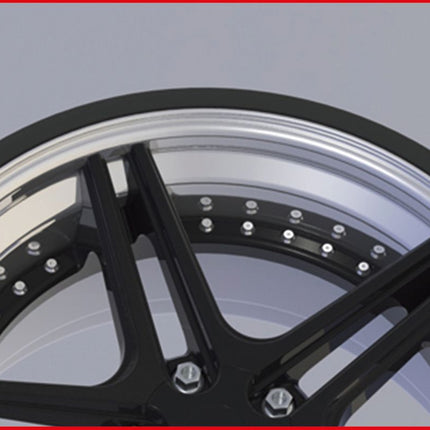 KS TOOLS Bussola speciale con inserto per cerchi in lega, per cerchi OZ multipezzi, 8 mm, lunghezza 90 mm ( 515.1036 )