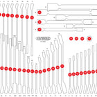 KS TOOLS Inserto in schiuma vuoto per 811.0053 ( 811.0053-97 )