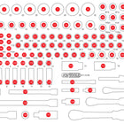 KS TOOLS Inserto in schiuma vuoto per 811.0139 ( 811.0139-97 )