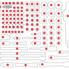 KS TOOLS Inserto in schiuma vuoto per 811.0159 ( 811.0159-97 )