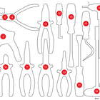 KS TOOLS Leere Schaumstoffeinlage zu 813.0024 ( 813.0024-97 ) - Toolbrothers
